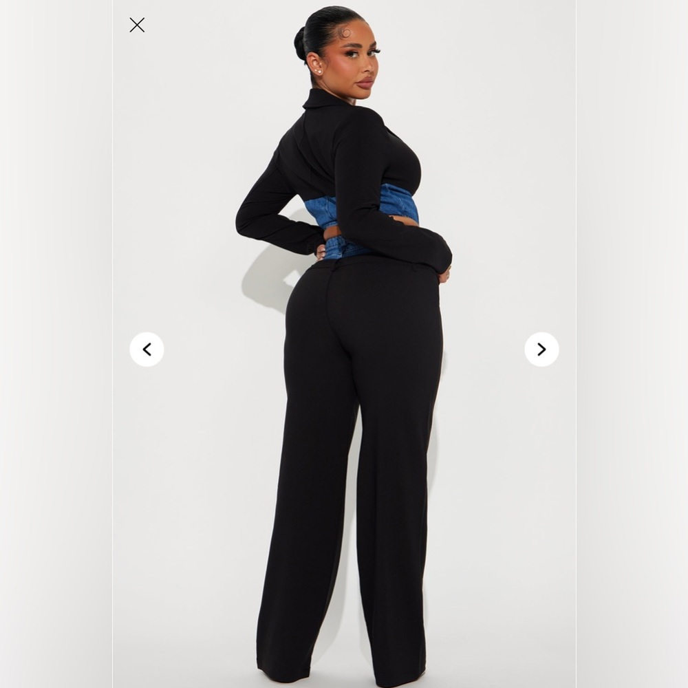 Stylish Black and Blue denim - Picture 2 of 4